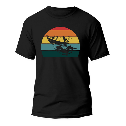Fishing Boat T-Shirt Men's