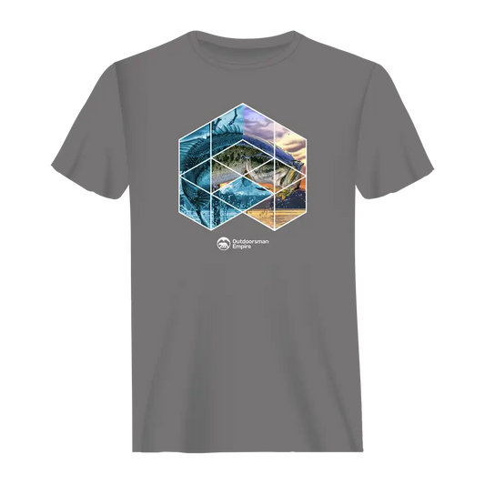 Geometric Fish T-Shirt Men's